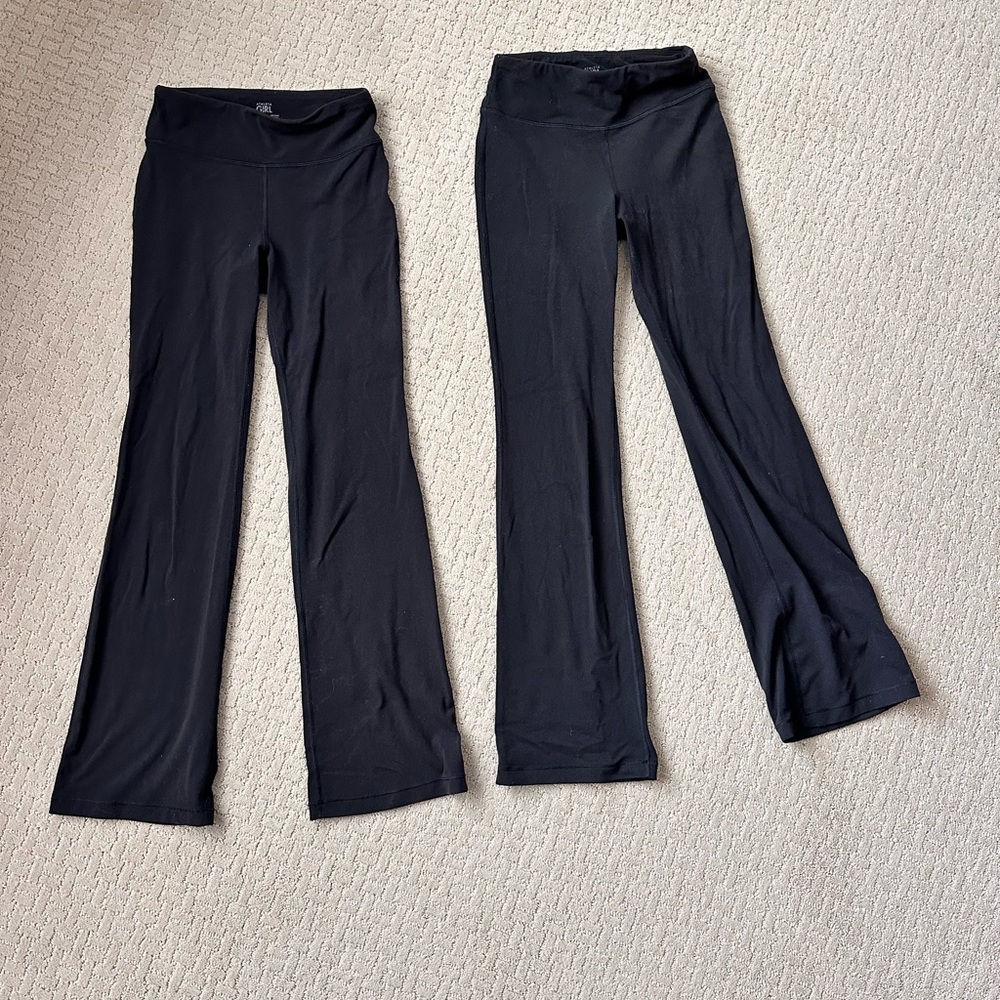 Girl’s Black Flare Leggings